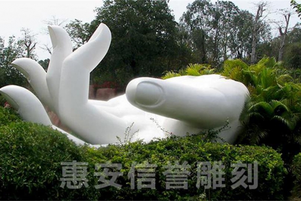 Garden carving