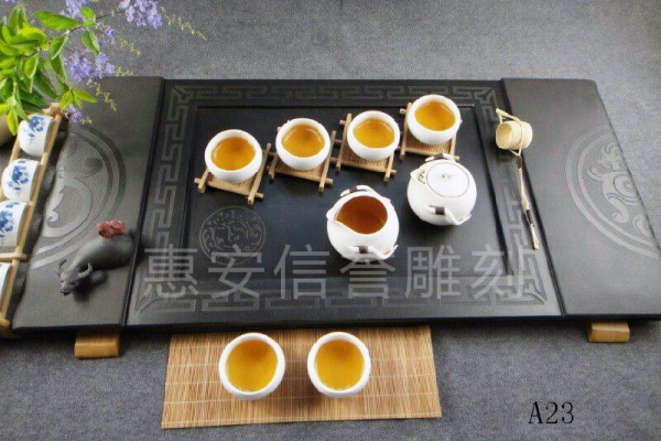Stone tea tray