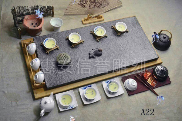 Stone tea tray